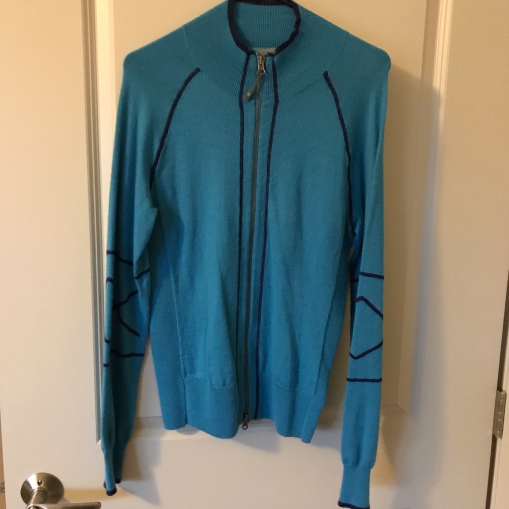 Full zip sports sweater